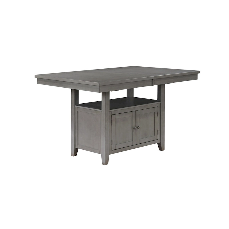 Tuscan Hills 5pc Piece Gray Pub Storage Dining Set