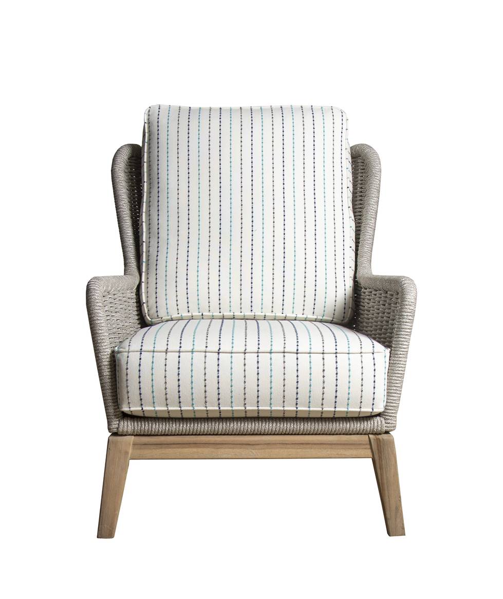 Outdoor Wicker Patio Sofa Frost Grey