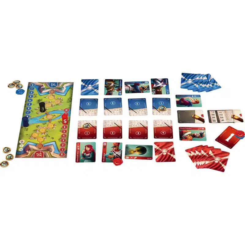 Jumbo Toys: Spies & Lies A Strategy Story Board Game, 2 Players