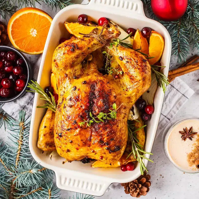 Heynemo 14 Quart Electric Roaster with Self-Basting Lid, Turkey Roaster Oven with Removable Pan and Rack, Stainless Steel