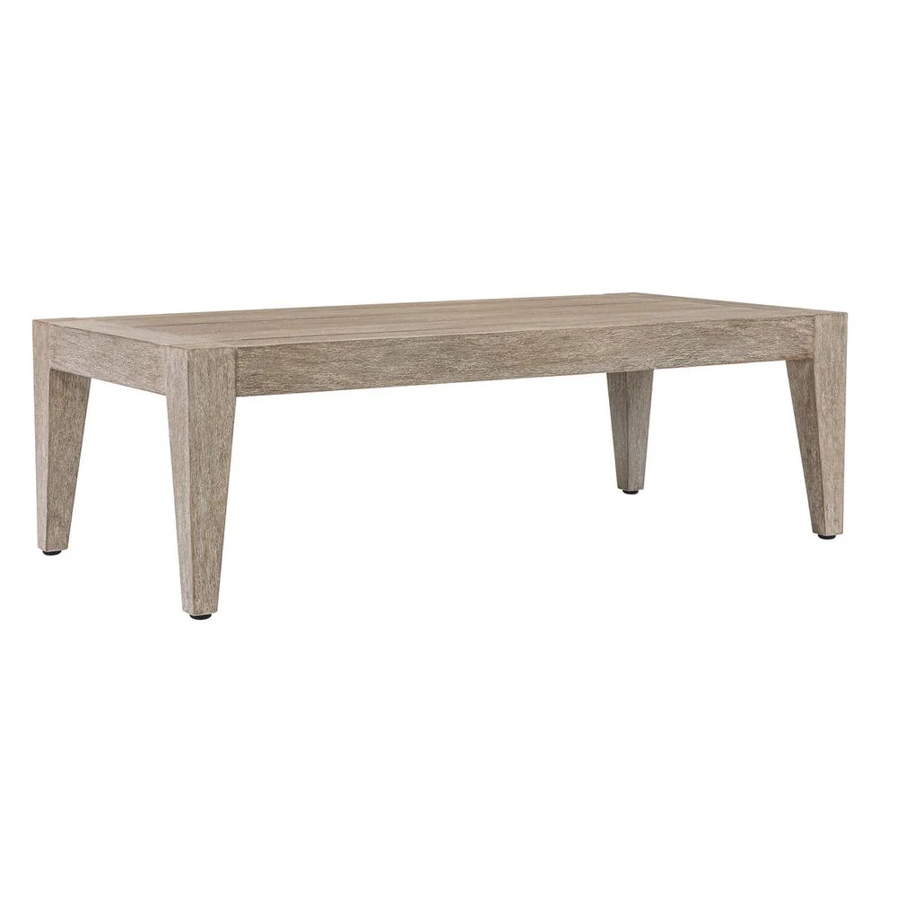 Oak Veneer Round Coffee Table Off-White Cast Supports