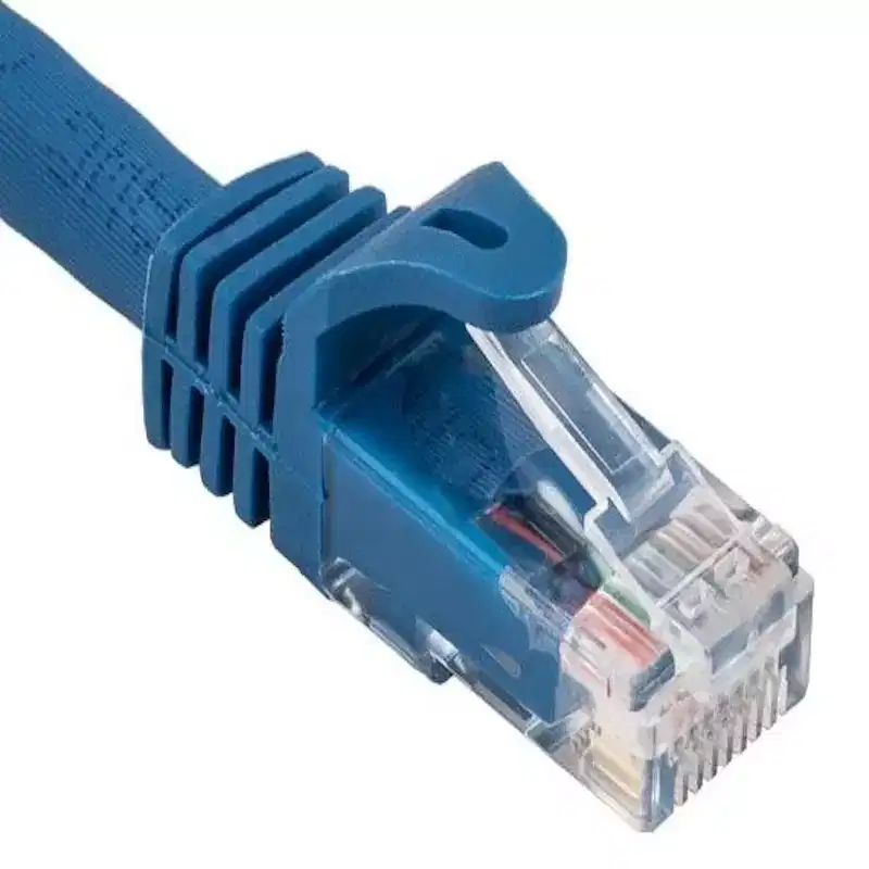 SANOXY Cables and Adapters; 2ft Cat6a 600 MHz UTP Snagless Ethernet Network Patch Cable, Blue