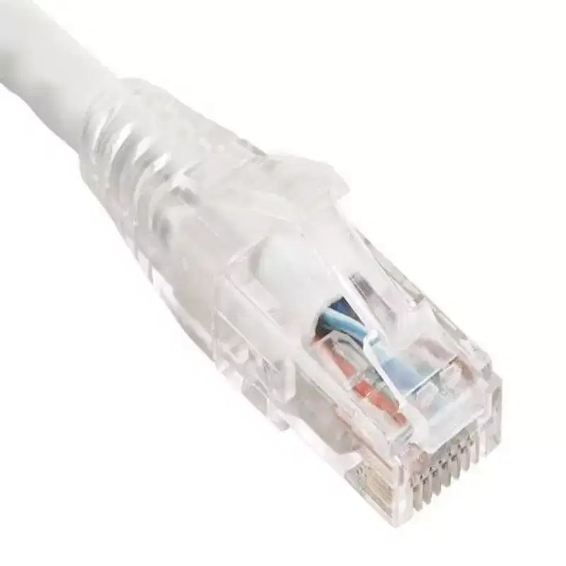 SANOXY Cables and Adapters; 15ft Cat6 550 MHz UTP Ethernet Network Patch Cable with Clear Snagless Boot, White