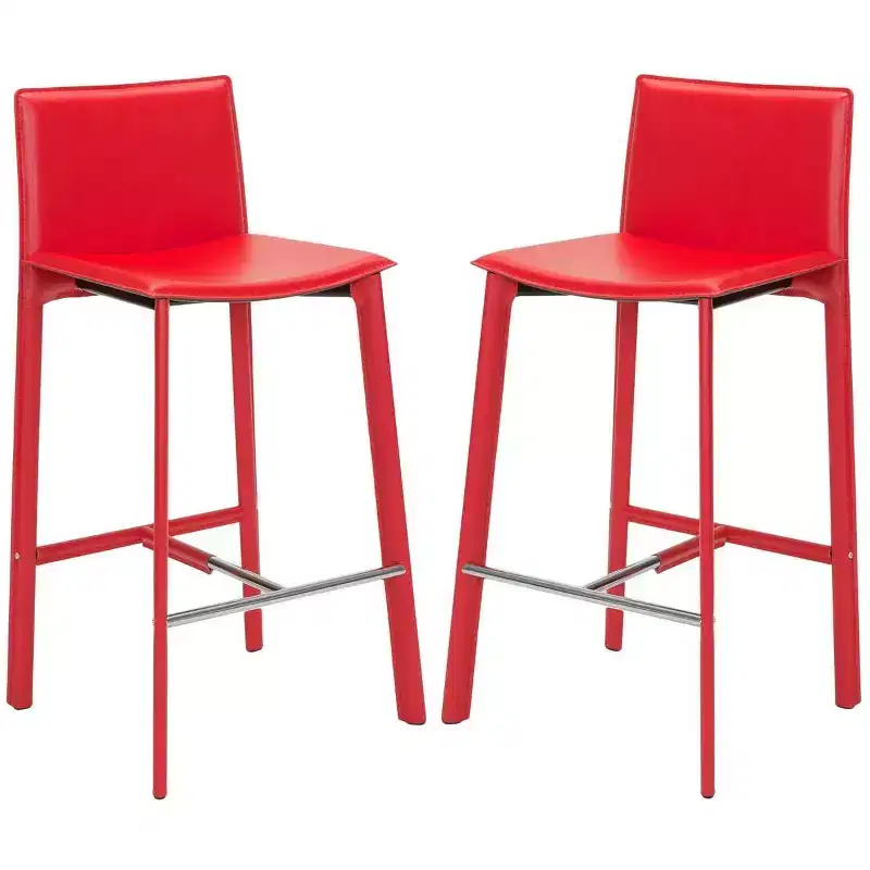 Janet 28.5 H Bar Stool (Set Of 2) - FOX2004 - Safavieh Couture