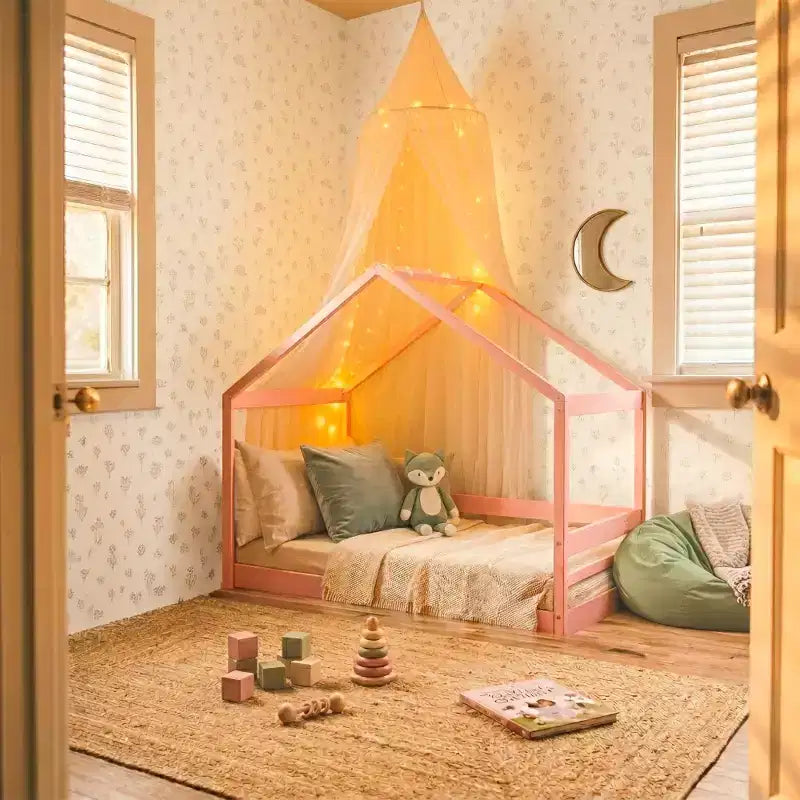 Little Seeds Trellis House Toddler Bed
