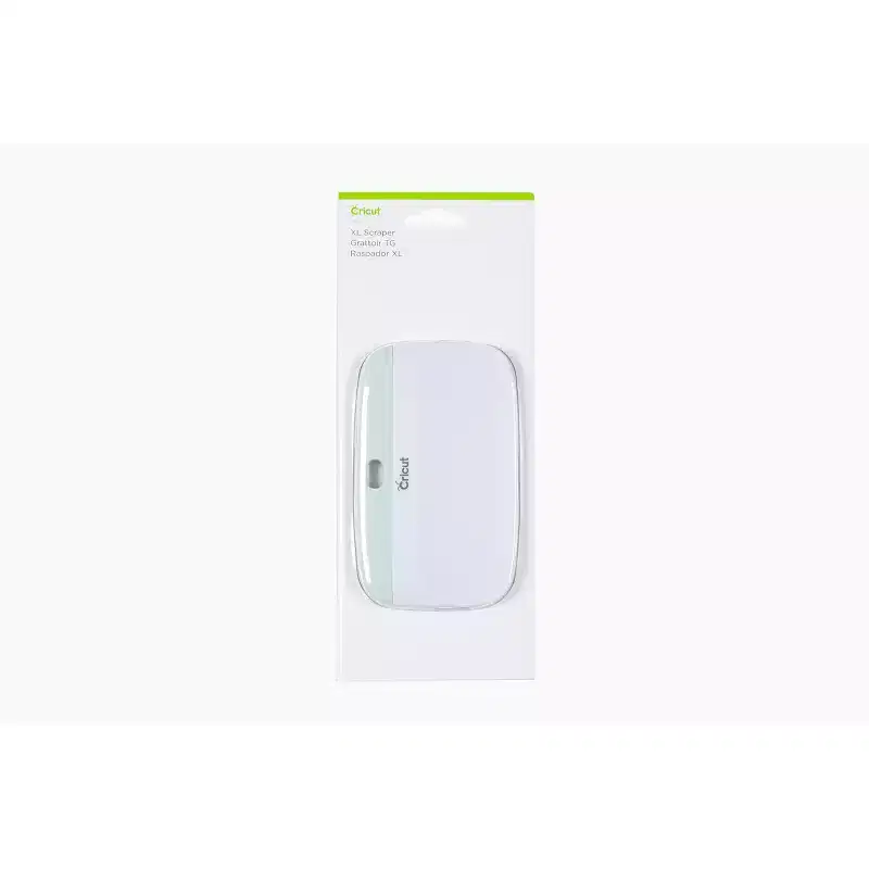 Cricut XL Scraper - Mint: Craft Hand Tool for Vinyl & Cricut Tools, Manual Plastic Scraper, Mint Green & White