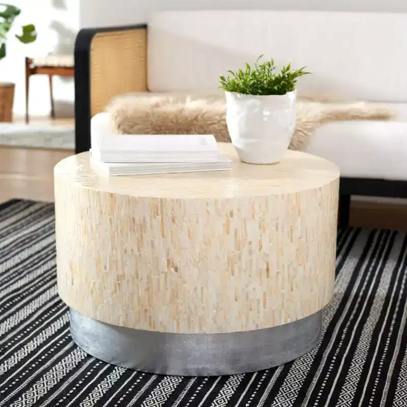 Scarlett Round Coffee Table - COF1800 - Safavieh