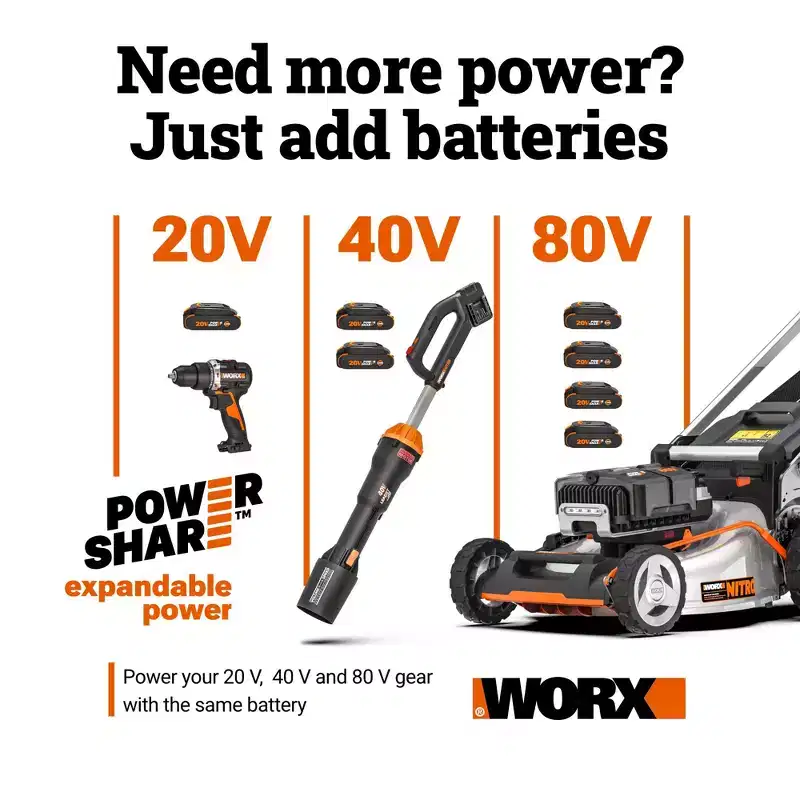 Worx WX770L 20V SteamStorm Battery Powered Cordless Handheld Steam Cleaner