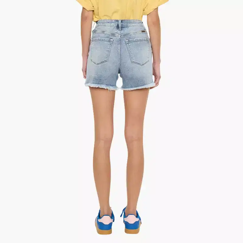 KanCan Essentials Women's Ingrid High Rise Shorts