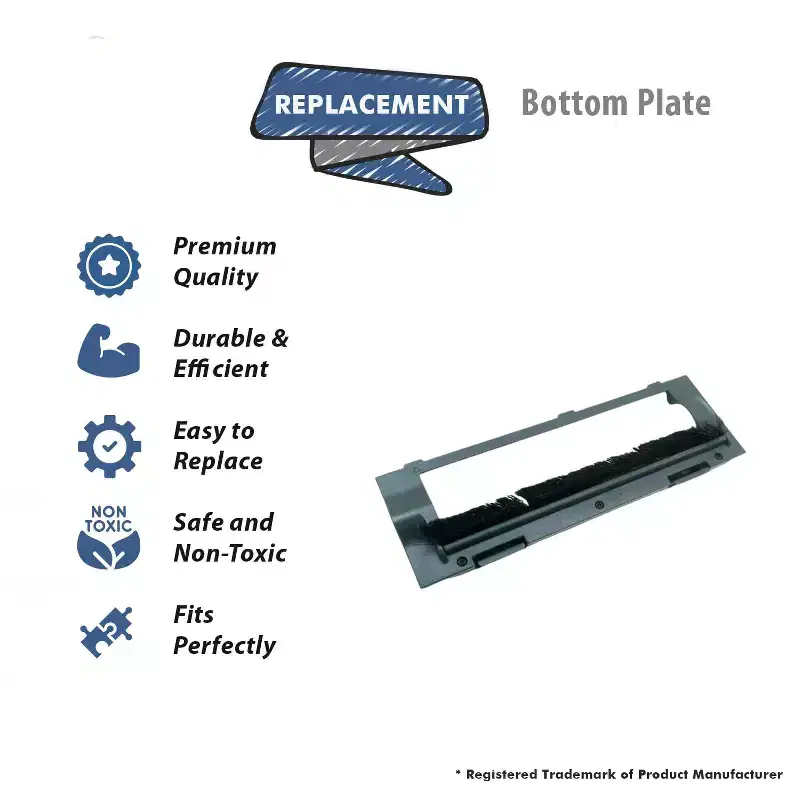 Topvacuumparts Replacement For Shark RV700_N, RV720_N Vacuum Brushroll Bottom Plate Compatible With Part Number 1154FK950