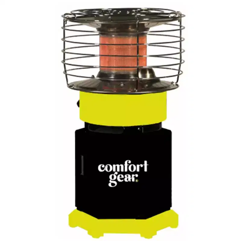 Comfort Gear 2 Pack Portable 360-Degree Propane Heater for Indoor/Outdoor Use, 7,500-10,000 BTU, Ideal for Patio, Garage, Camping, and Tent
