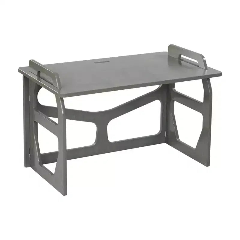 Wooden Student Writing Desk, Montessori-Style Kids Study Station