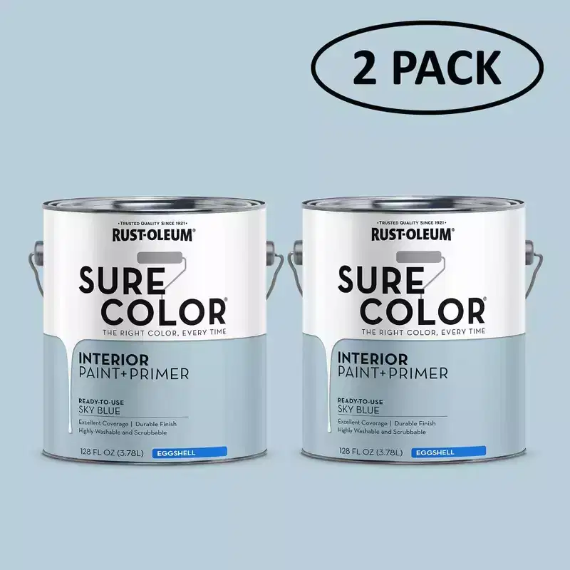 Rust-Oleum 2pk Sure Color Eggshell