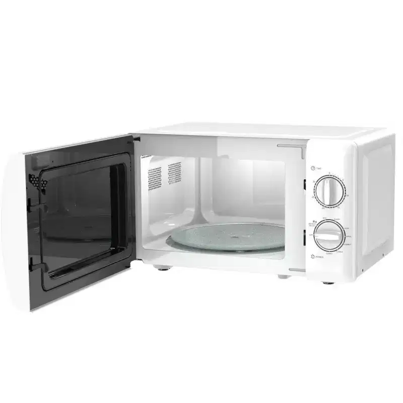 Impecca 0.7 Cu. Ft. Retro Countertop Microwave Oven - White