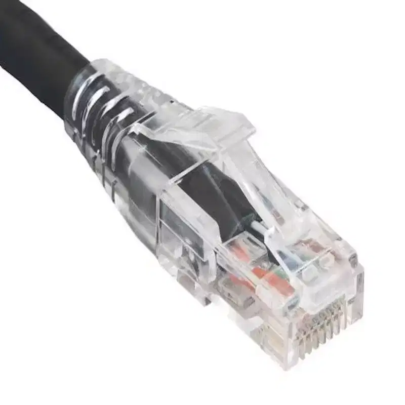 SANOXY Cables and Adapters; 14ft Cat6 550 MHz UTP Ethernet Network Patch Cable with Clear Snagless Boot, Black