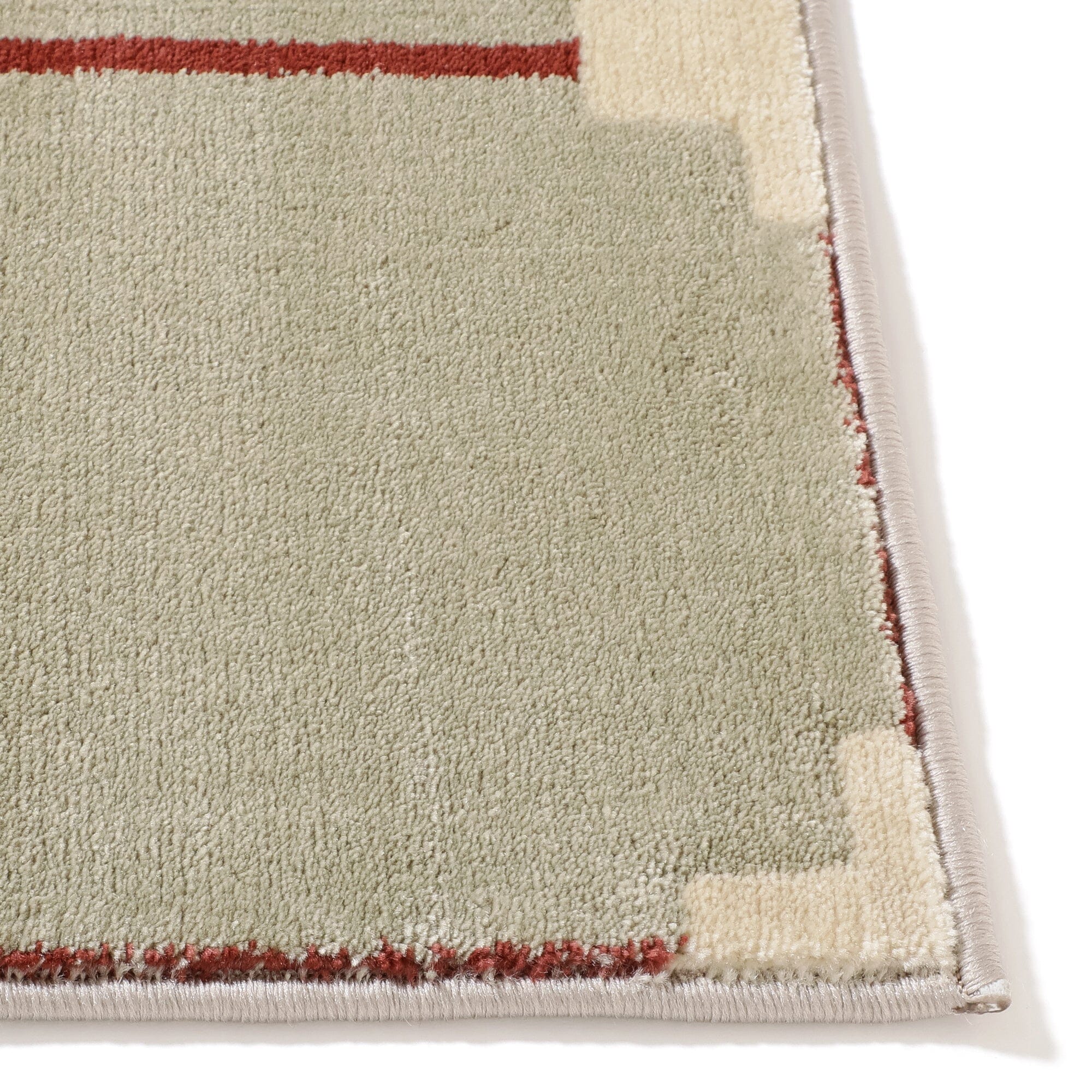 Rug Cross Check Medium 2000X1400 Green