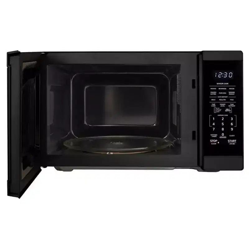 Sharp SMC1461HB 1.4 Cu. Ft. Black Countertop Microwave Oven