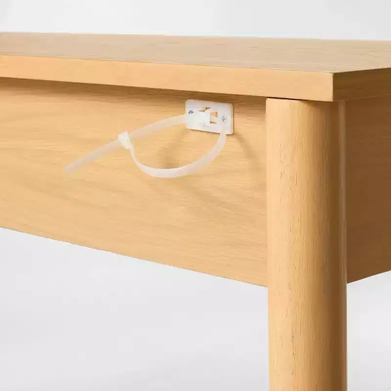 60 Modern Wooden Console Table with Drawer Brown - Threshold™ designed with Studio McGee