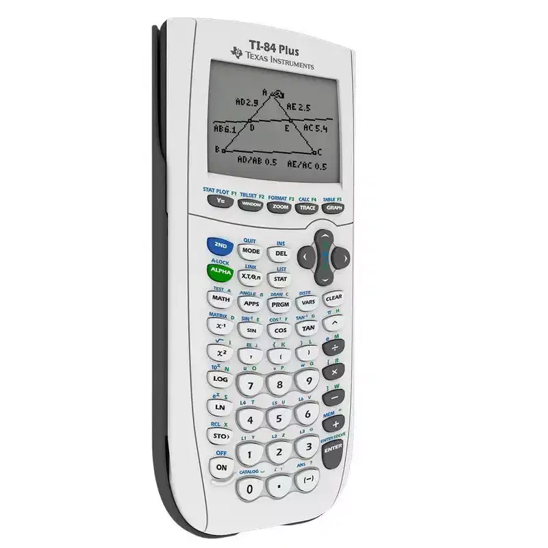 Texas Instruments 84 Plus Graphing Calculator - White