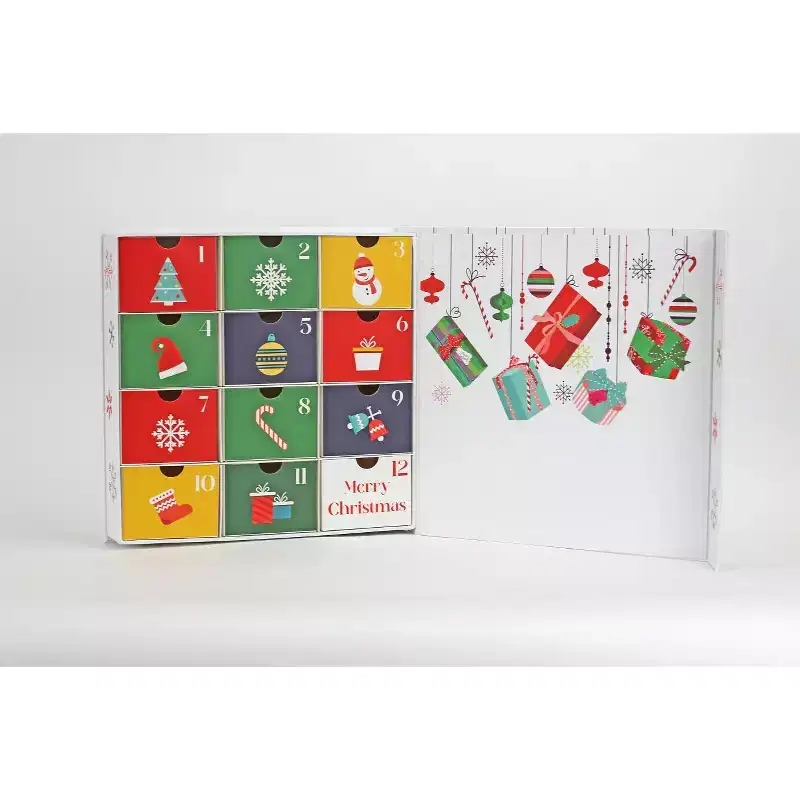 Midlee Reusable Advent Calendar - 12 Days of Christmas Gift