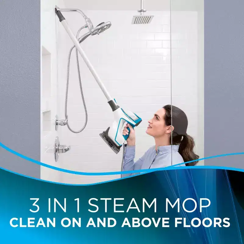 BISSELL PowerFresh Slim Steam Mop 2075A Heated Cleaning White
