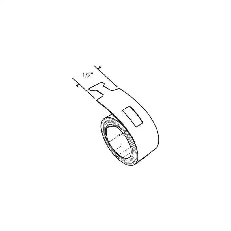 Brixwell 96BU-3 5.5 lb Constant Force Spring Universal Pocket 1/2 inch End Width Flat Coiled Design for Balance Systems