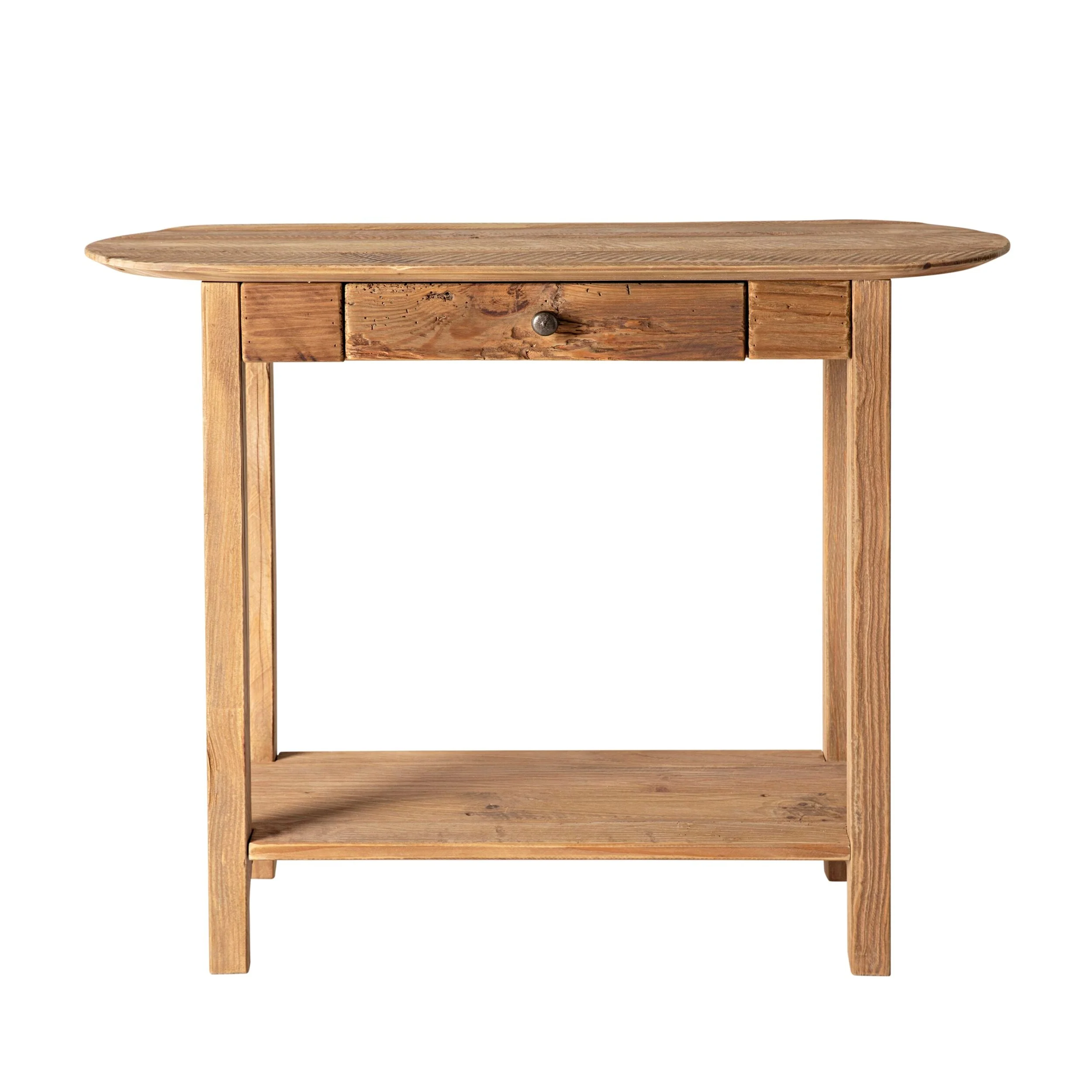Reclaimed Timber Console Table with Drawer