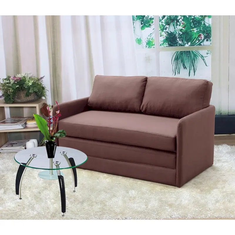 Reversible Foam Fabric Loveseat & Sofa Bed – 5.1