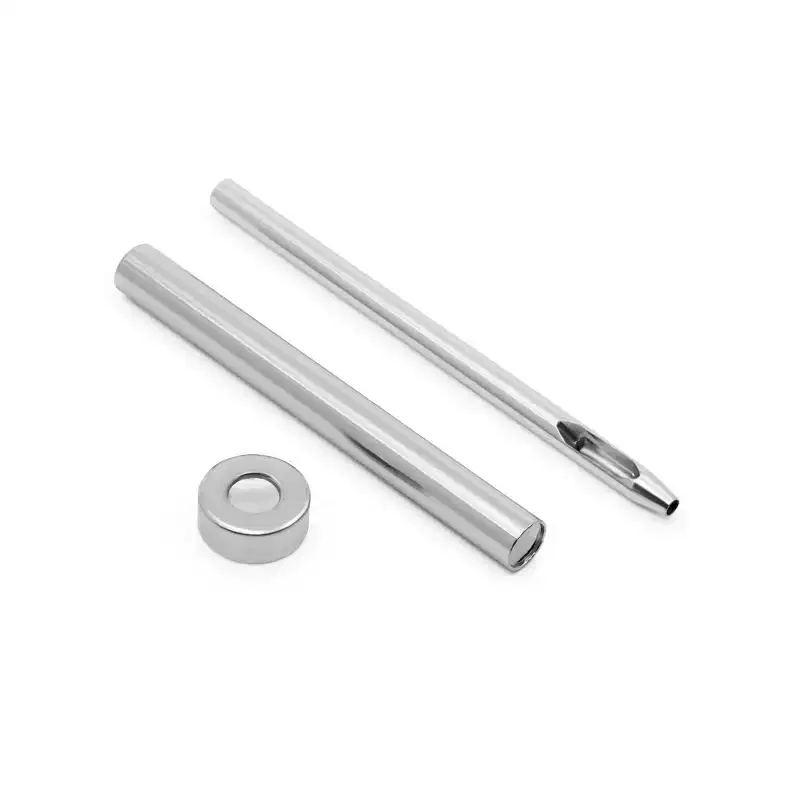 Dritz Double-Cap Rivet Tools Hole Punch Anvil & Setter: Metal Craft Hand Tools for Leather & Binder Riveting