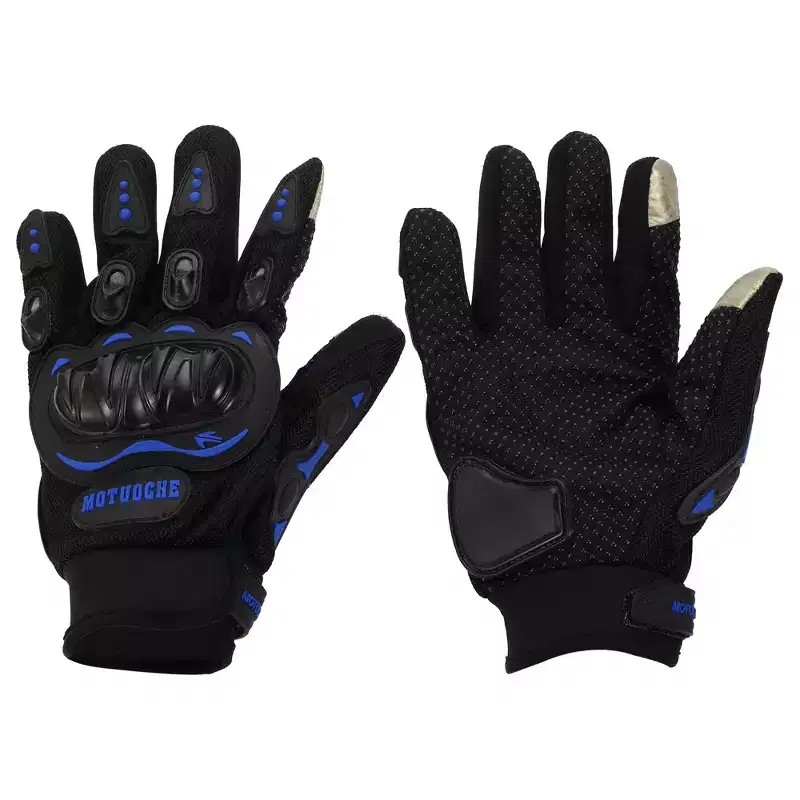 Unique Bargains Motorcycle Cycling Gloves Full Finger 1 Pair