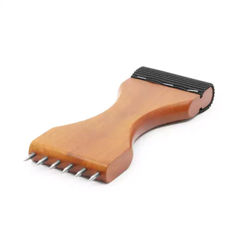 Dritz Home Webbing Stretcher with Wooden Handle: Craft Hand Tool, Manual, Brown, 12.625" Depth, 5.875" Width
