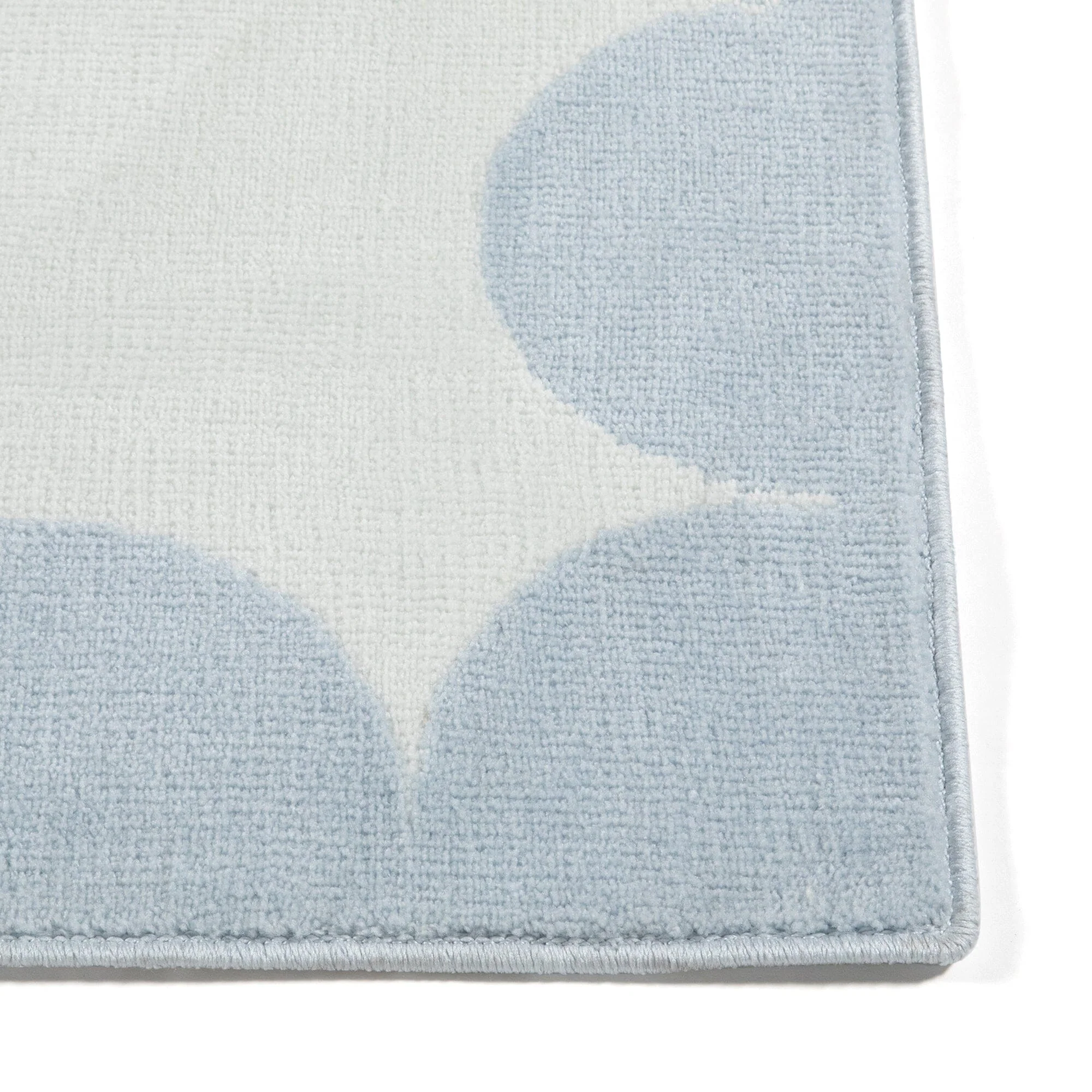 Rug L Light Blue X Light Gray