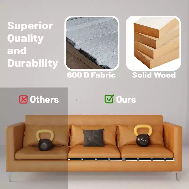 Continental Sleep, Heavy Duty Premium Couch Cushion Support Board to Fix Sagging Sofas, Thick Wood Boards Add Strong Seat Supports, Sofa, Chair