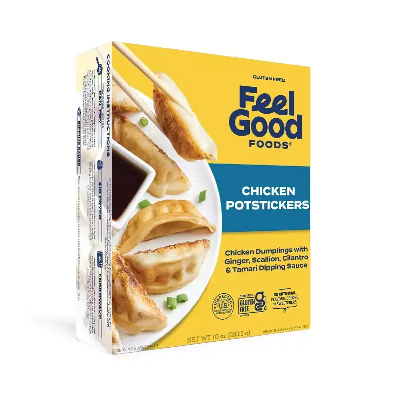 Feel Good Foods Gluten Free Frozen Chicken Potstickers - 10oz