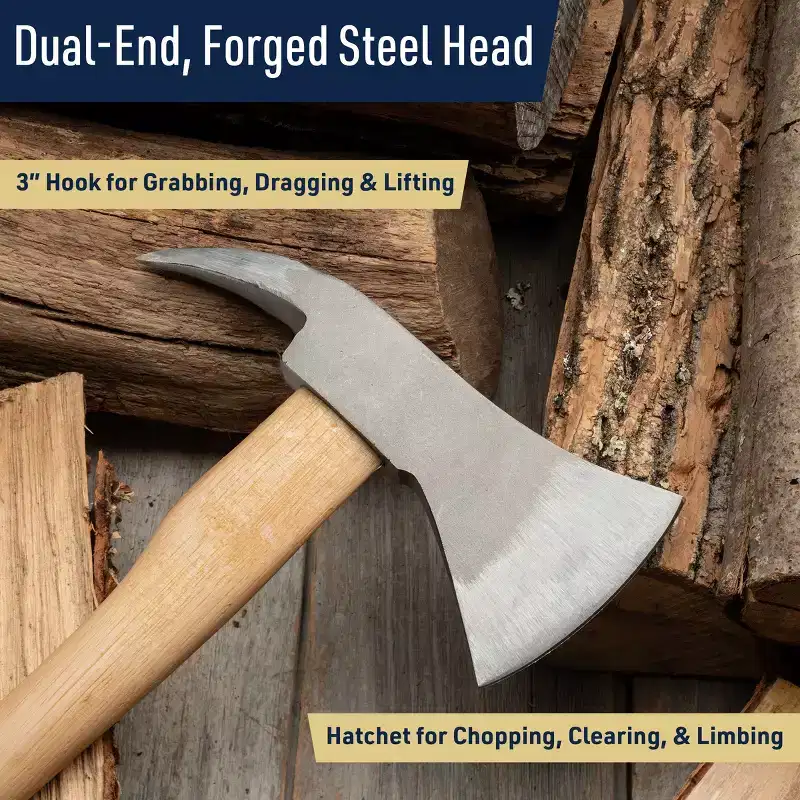 Kings County Tools 21in Hatchet Axe with Log Pick