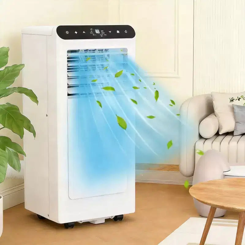 GustoWave 8,000 BTU 3-in-1 Portable Air Conditioner - Cools Up to 450 Sq.Ft, Quiet