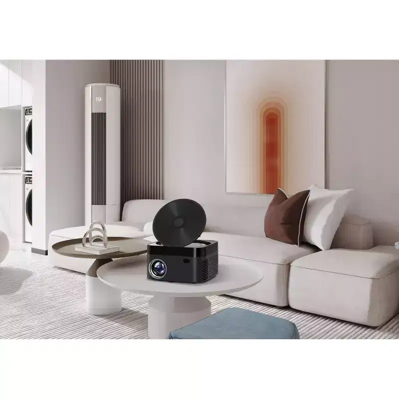 Impecca 120 Home Theater DVD Projector, 110 ANSI Lumens, 720P + USB-C to HDMI & Accessory Kit