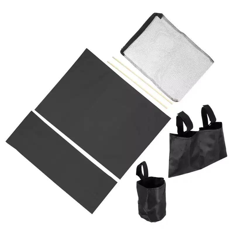 Unique Bargains Canvas Replacement Cloth Kit and Portable Storage Bags Director Chair Accessories Set
