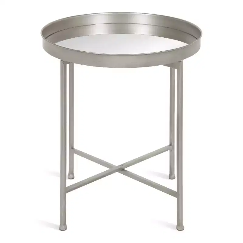 Kate and Laurel Celia Round Metal Side Table