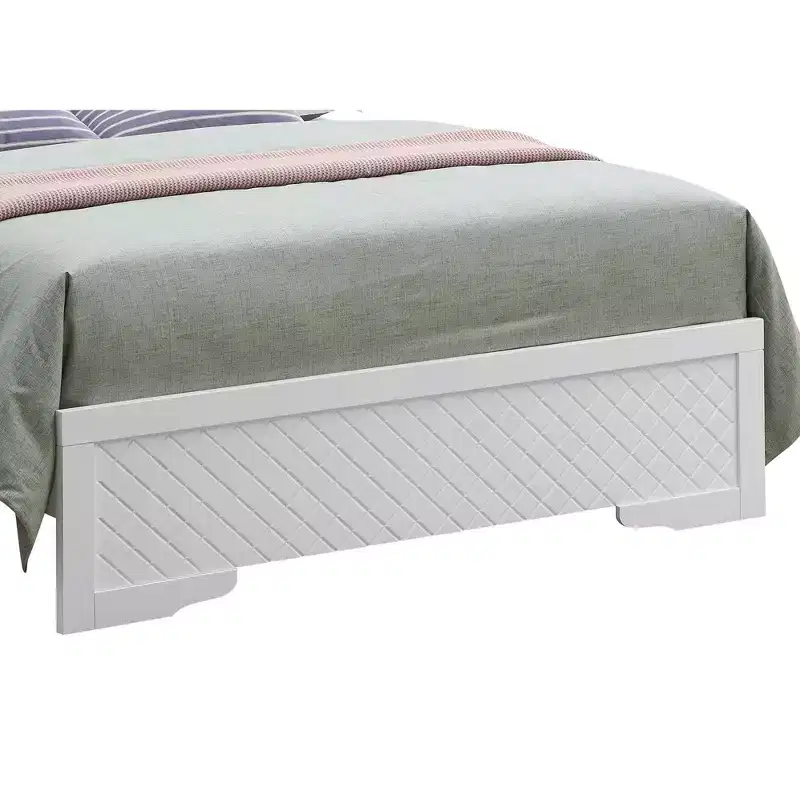 Passion Furniture Verona and Queen Panel Beds