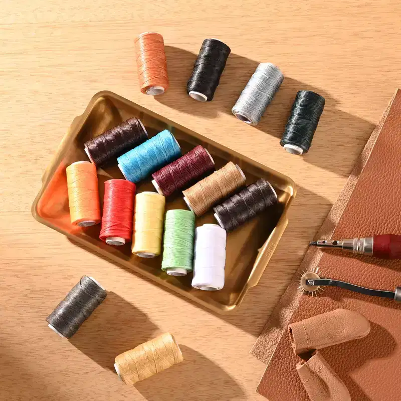 VEVOR Leather Working Tools Kit, 92 PCS Leather Craft Tools with Portable Leather Storage Bag, Engraving Punching Sewing Stamping Sanding Tools,Brown