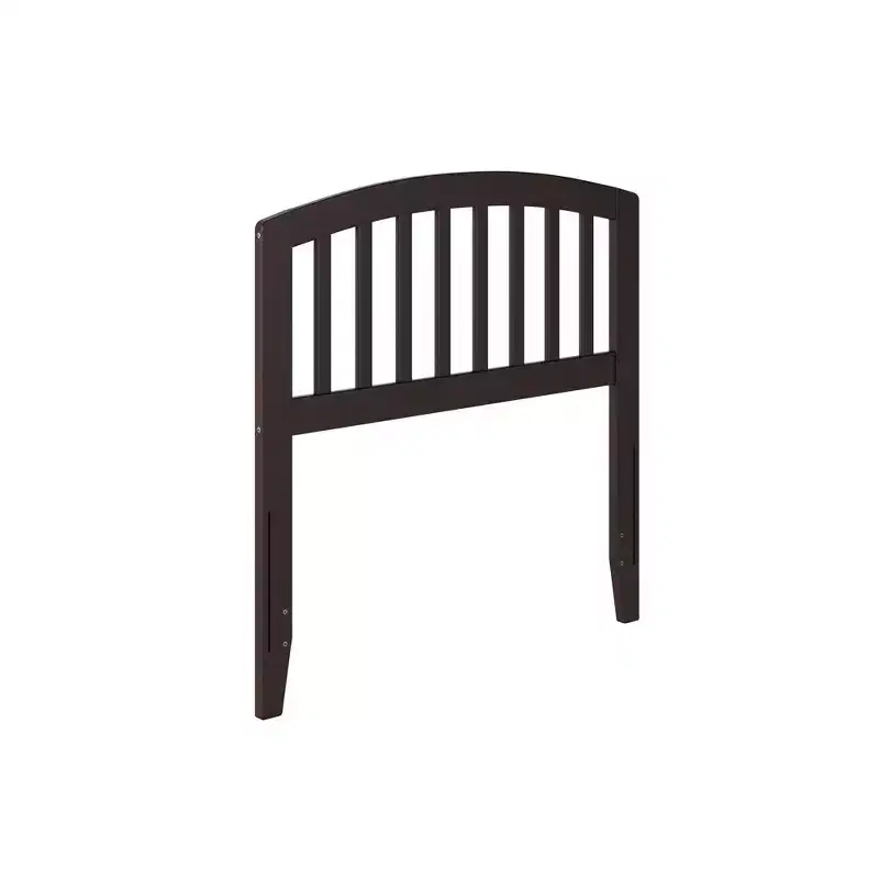 Twin Curved Wood Headboard