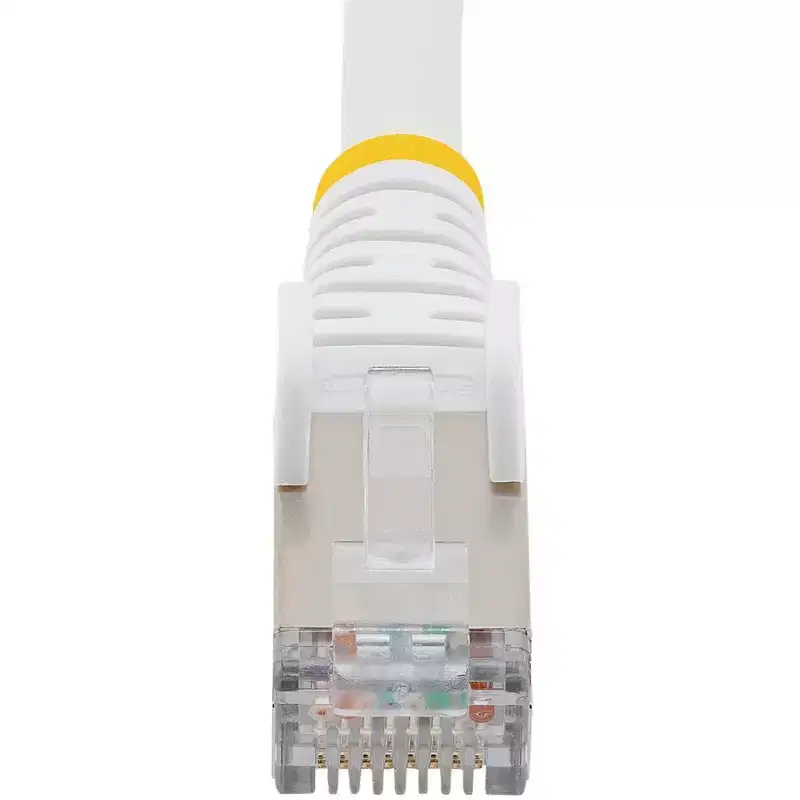 StarTech.com 5ft CAT6a Ethernet Cable - Low Smoke Zero Halogen (LSZH) - 10 GbE 100W PoE S/FTP Snagless RJ-45 Network Patch Cord (NLWH-5F-CAT6A-PATCH)
