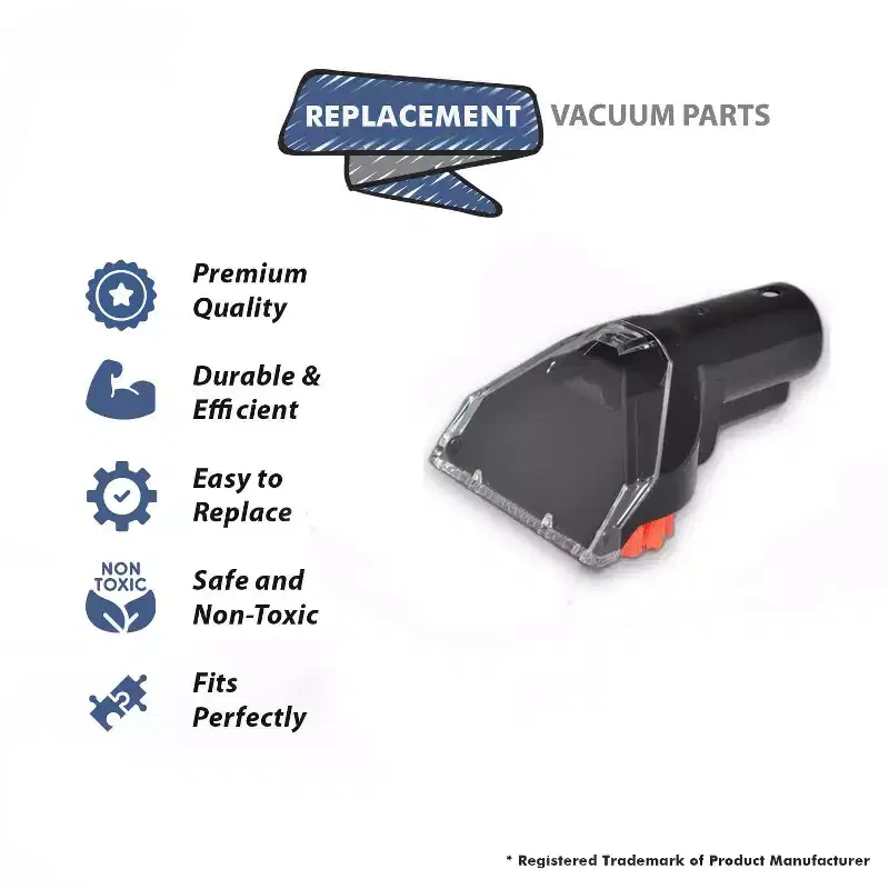 Topvacuumparts Replacement Part For Bissell 1693 Vacuum Cleaner 3 Row Bristle Tuff Stain Tool # compare to part 215 9155