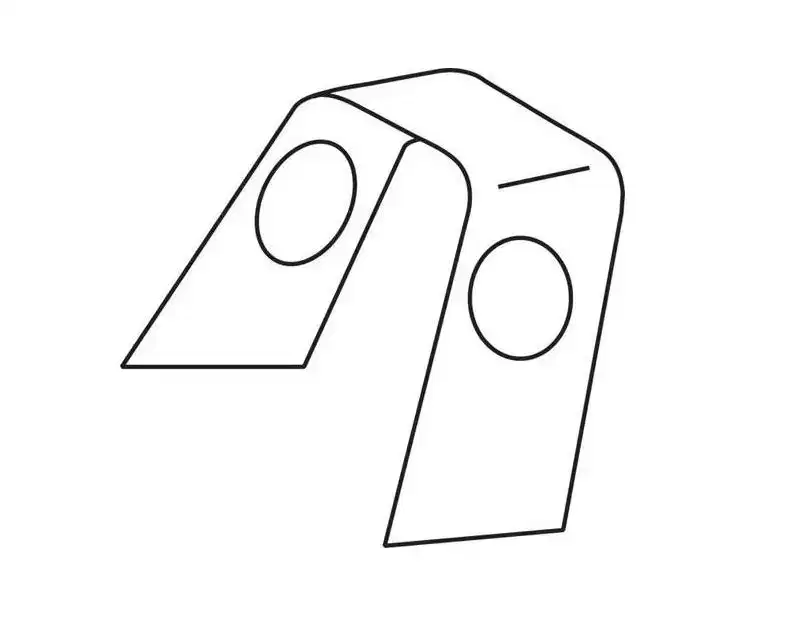 Brixwell Compression Retainer Plastic Construction For 1/4 Pins Window Hardware Component Pin Retention Clip for Balance and Operator Systems