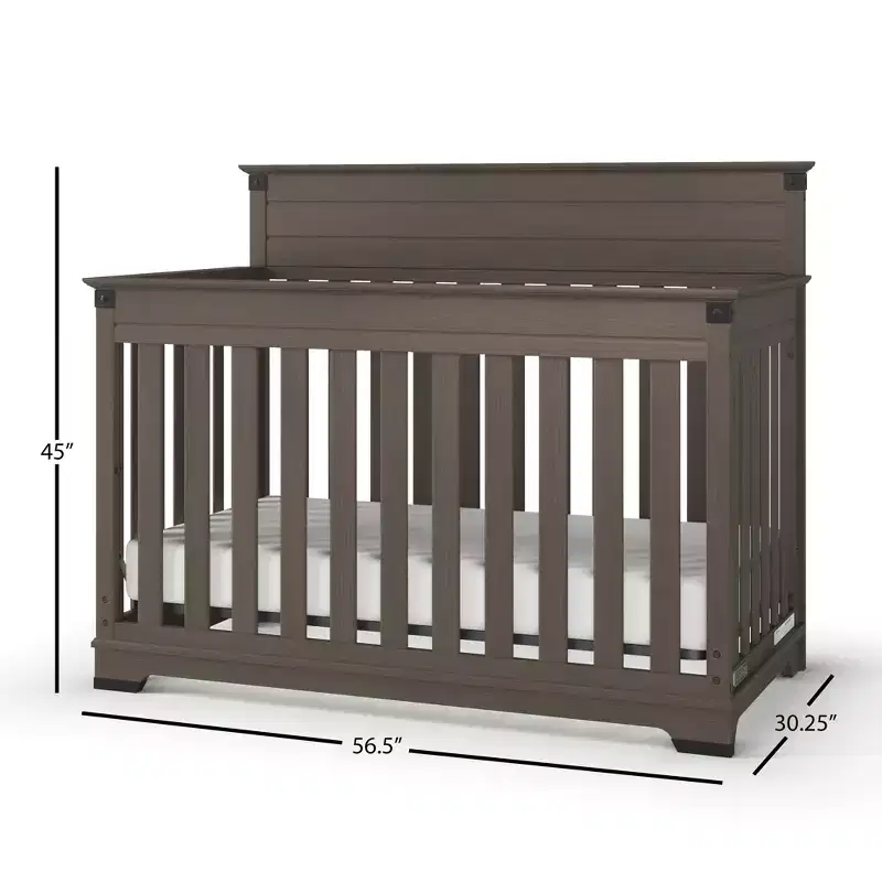Child Craft Redmond Full Panel Crib, Changing Table Dresser & Chest 4 Piece Nursery Set