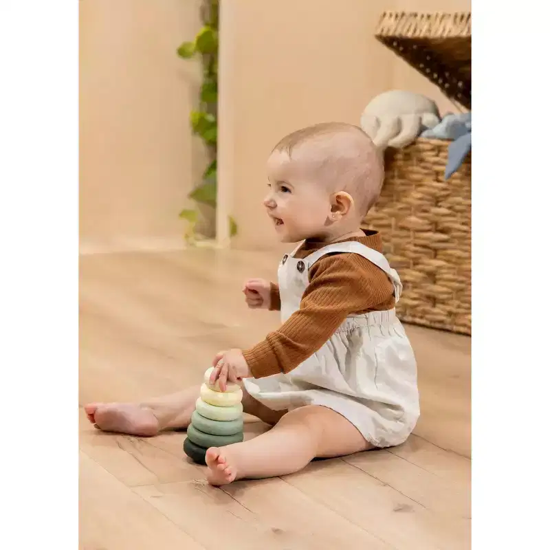 Coco Village - Set of 6 Silicone Stackable Rings