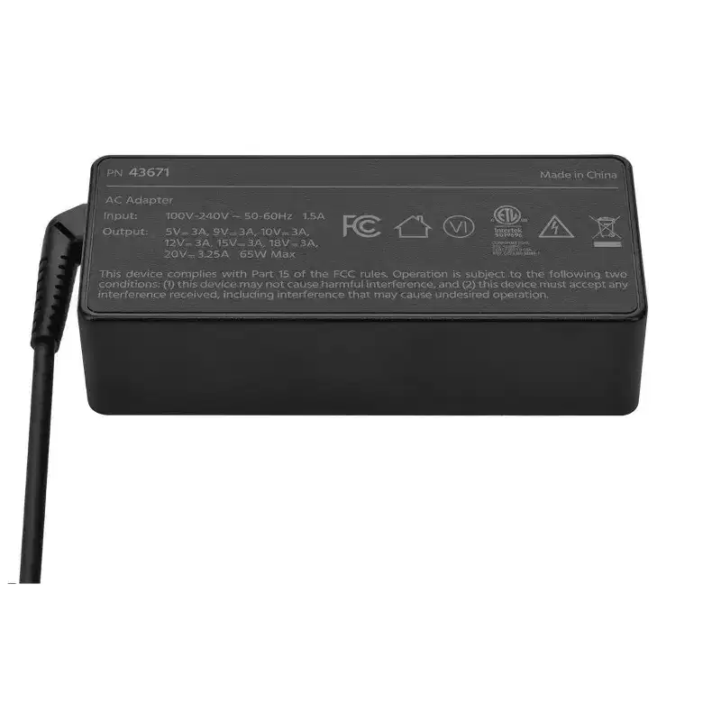 Monoprice 65W USB-C Universal Laptop Charger - Fast Charging, For MacBook, Apple iPhone and iPad, Dell, HP, ASUS, Lenovo, Chromebook, Samsung, Pixel
