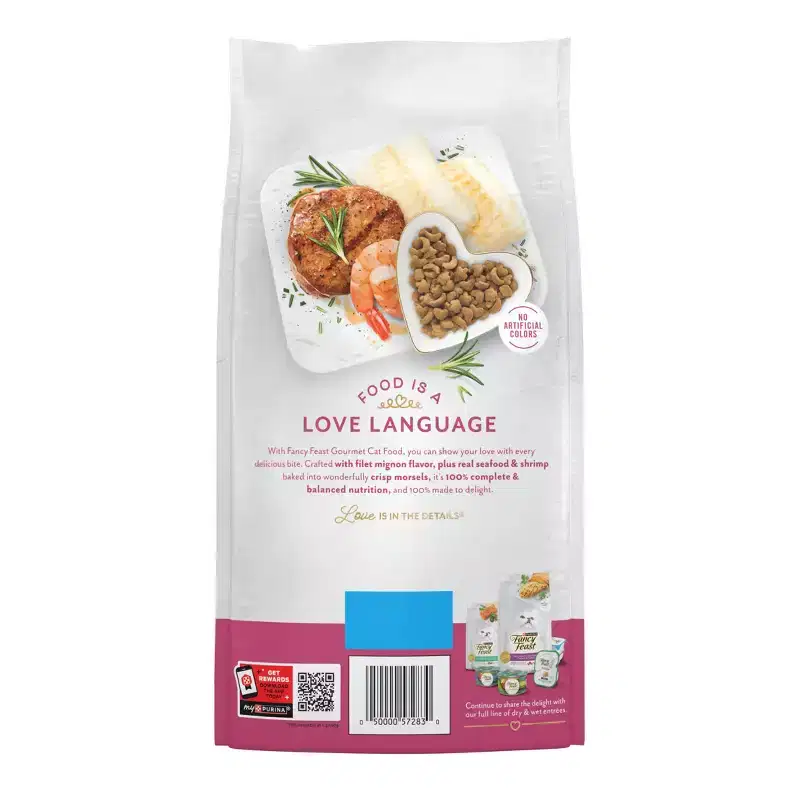 Purina Fancy Feast Filet Mignon with Real Seafood & Shrimp Flavor Dry Cat Food - 3lbs