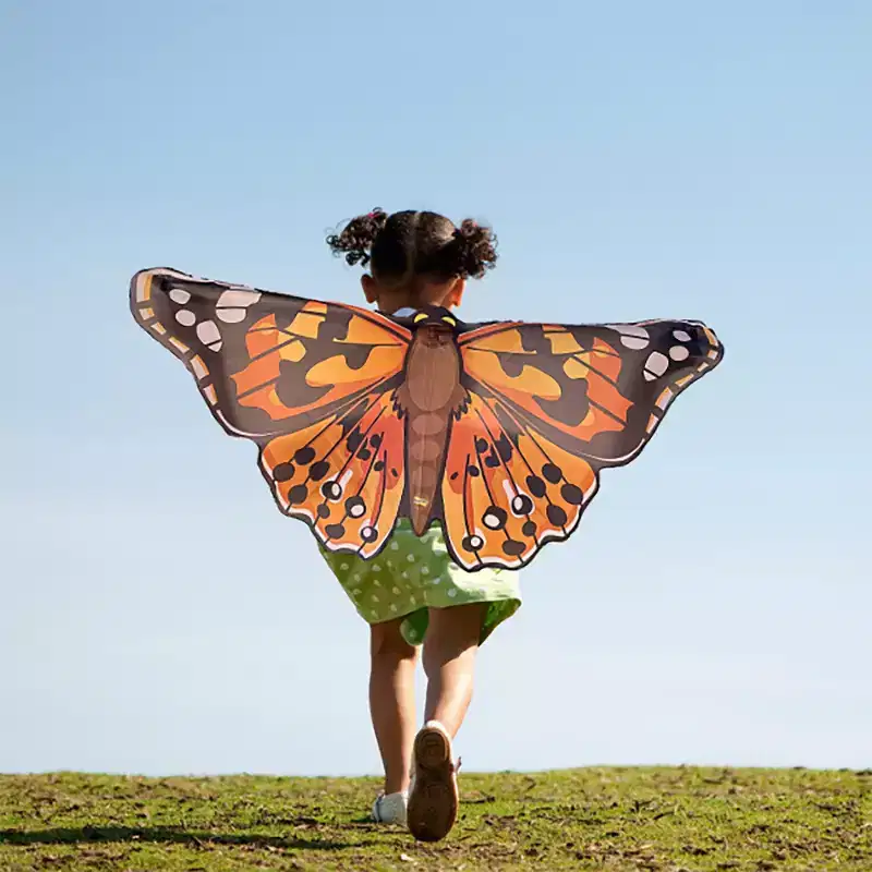 Insect Lore Dress-Up Painted Lady Butterfly Wings, Pack of 3